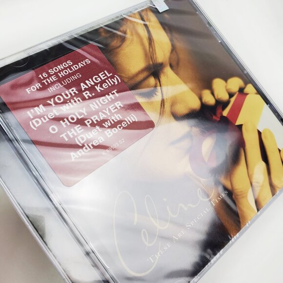 Celine Dion These Are Special Times CD Christmas w/ Andrea Bocelli 1998 Sealed - Picture 5 of 10